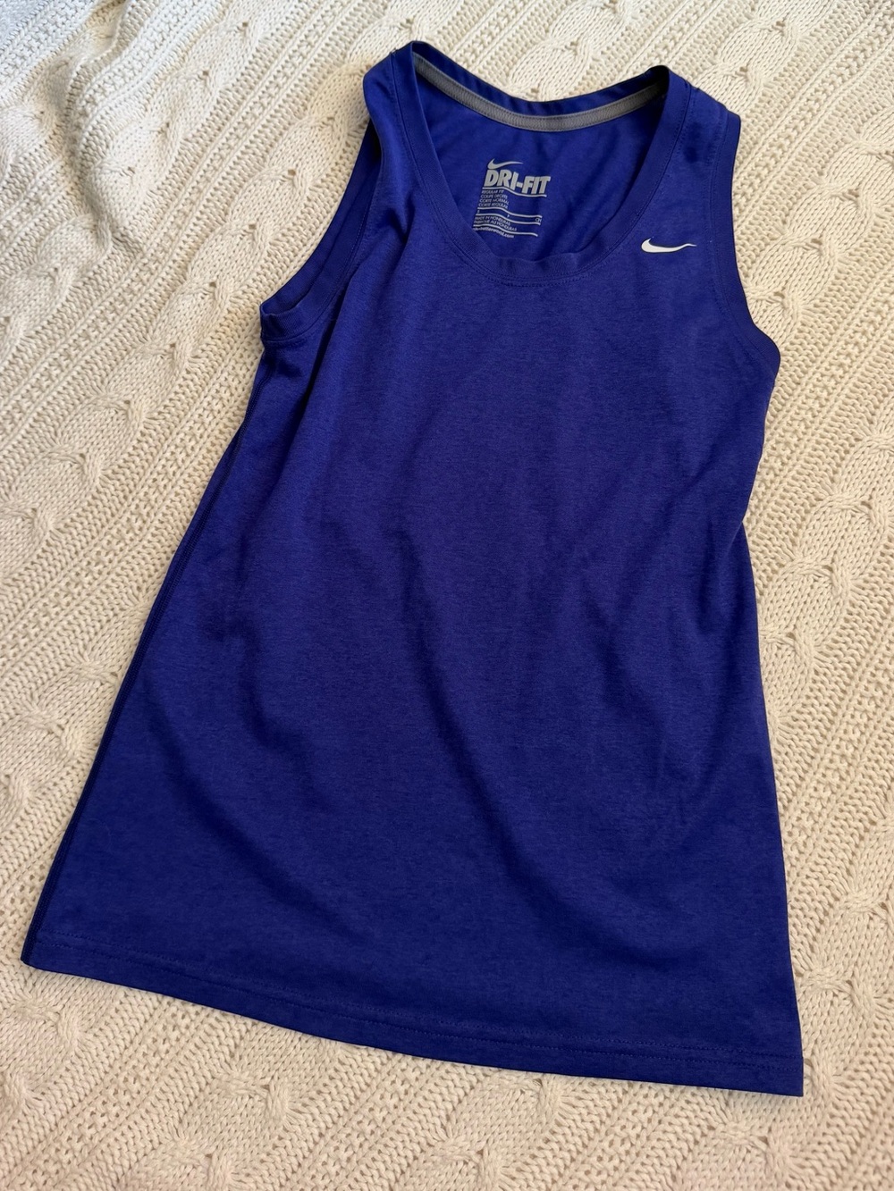 Nike Purple-ish/Blue Dri-FIT Women's Athletic Tank size Small